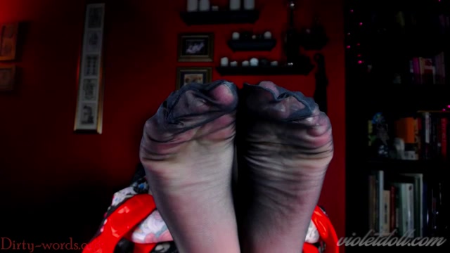 Watch Online Porn – Violet Doll in Sheer Stocking Foot Worship (MP4, HD, 1280×720)