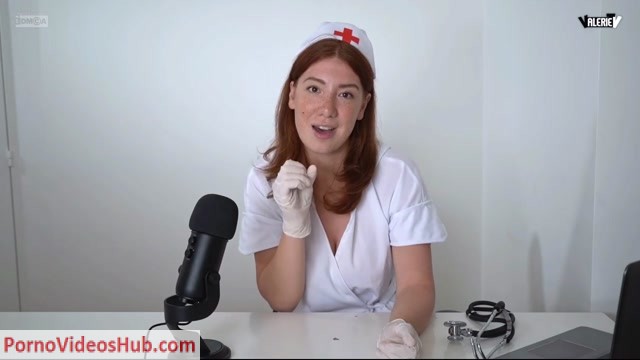Watch Online Porn – Pornhubpremium presents ValerieTelevision redhead nurse offer you ASMR and JOI (MP4, HD, 1280×720)