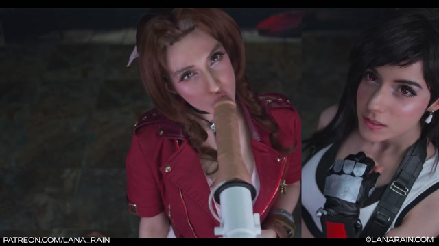Watch Online Porn – Lana Rain – Tifa & Aerith: Final Fantasy (MP4, UltraHD/4K, 3840×2160)