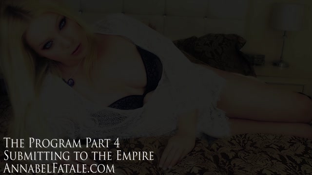 Watch Online Porn – Annabel Fatale – The Program Part 4 – Submitting To The Empire – Brainwash mesmerize Mesmerise (MP4, HD, 1280×720)