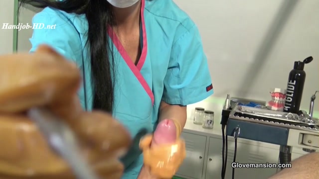 Dentist Glove Handjob - Accidental Handjob At The Dentist â€“ GloveMansion | Porno Videos Hub