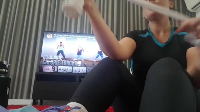 Ezada Sinn â€“ 2018-07-06-60 min cardio boxing workout finished | Porno Videos  Hub