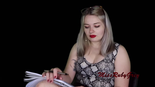 Miss Ruby Grey - Therapist Manipulates You Into Eating Your Cum 00000