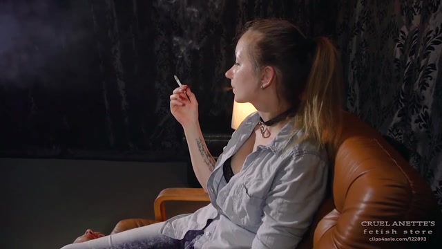 Watch Online Porn – Feeding on a cigarette – CRUEL ANETTES FETISH STORE (MP4, HD, 1280×720)