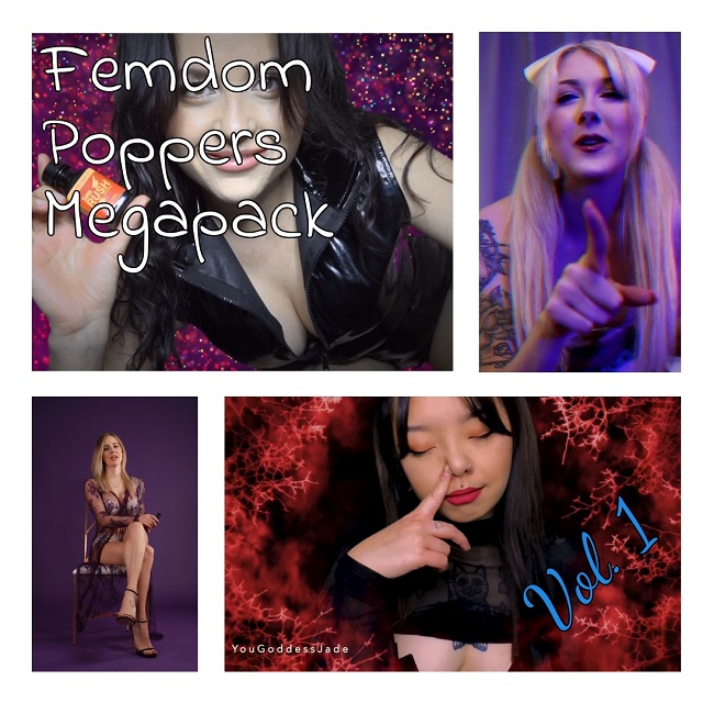 Femdom Poppers Vol 1 - 79 Clips Pack
