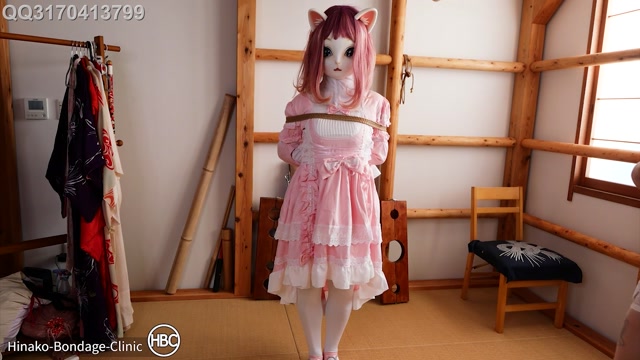 HBC Kigurumi Cat Mask, Rope Bondage and Breath Control | Porno Videos Hub