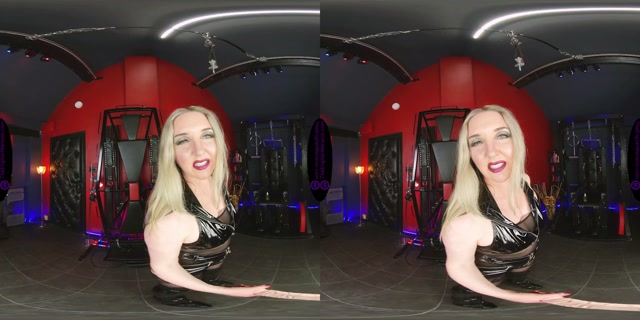 The English Mansion - Mistress Sidonia - One Inch Cock Tease - VR 00006