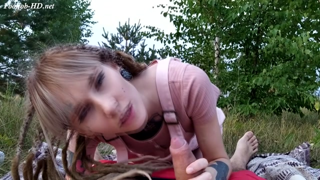 Footjob, Blowjob In Nature - Arnoldxhelga69 - FootJob 00000