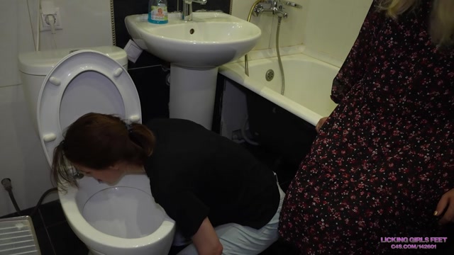 JANE NEXT TIME YOU CLEAN MY TOILET BETTER, DIRTY PIG! 00004