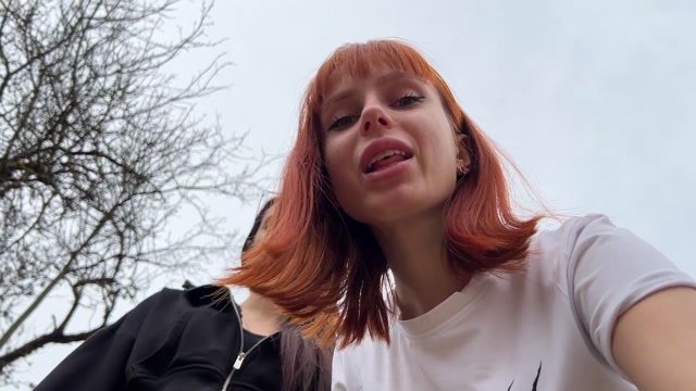 Watch Free Porno Online – ppfemdom – Bully Girls Spit On You And Order You To Lick Their Dirty Sneakers – Outdoor POV Double Femdom (MP4, FullHD, 1920×1080)