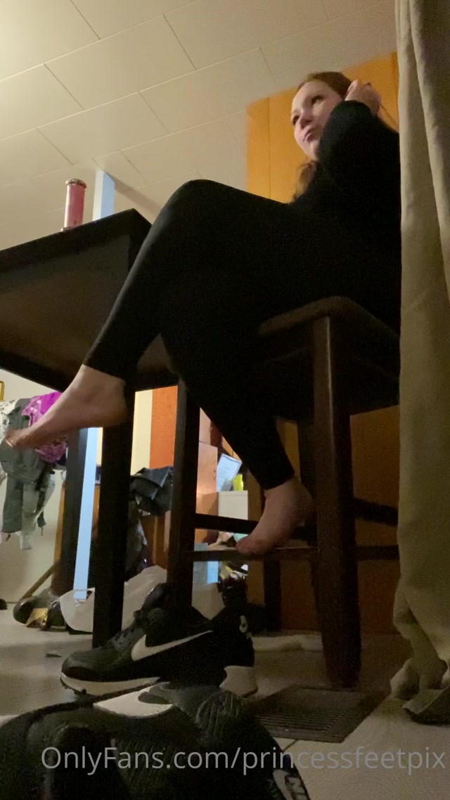 princessfeetpix 24-01-2021-2015734192-Kicking off my runners after a long day then stripping down starting with my socks   And I give them 00009