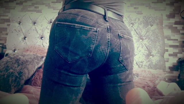 MISTRESS LAURA COAST - My Big Bouncy Arse In Tight Denim Jeans Is Enough To Turn You Into A Wet Mess 00006