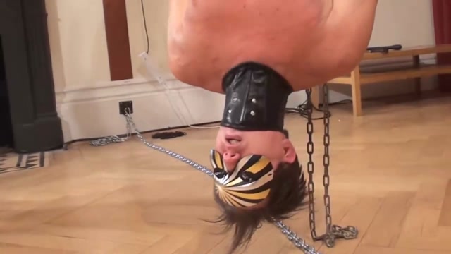 Dometria Hardcore BDSM Movies - Lunge Whip Upside Down Cock Whipping 00005