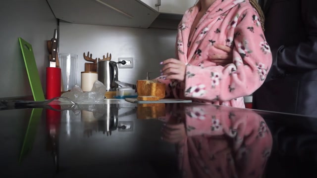 TenoriTaiga   014 FUCKED his WIFE in the Kitchen after Work and CUM ON HER ASS - Gentle Sex 00000
