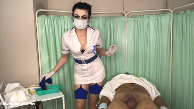 Bad Nurse 2 - Facesitting Handjob Bed Bath - Empress Poison HandJob 00002