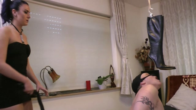 Lady Katharina - Forced To Lick The Dirt – BOOT HEEL WORSHIP CBT HUMILIATION 00008