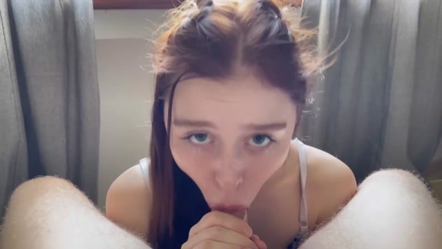 Watch Online Porn – A pretty brunette makes a beautiful blowjob CUM on tits (MP4, HD, 1280×720)