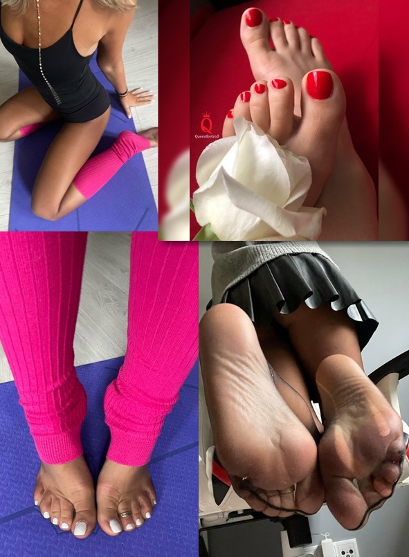 queenfeetred 945 Clips, 4621 Photos Pack up to 25.10.2023