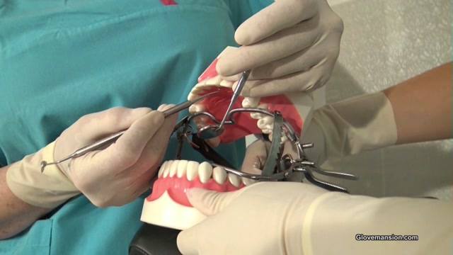 GloveMansion - Our Dental Patient POV. Starring Fetish Liza and Miss Miranda 00012