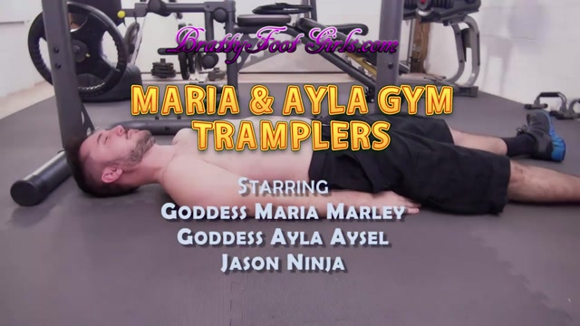 Ayla Aysel, Jason Ninja, Maria Marley - GymTime Tramplers – BRATTY FOOT GIRLS _ XBRATS 00000