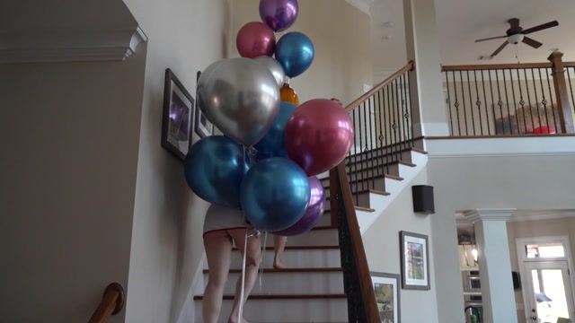 Galas Balloons and Fetish Clips Naughty Nurse Chrome Helium Balloons Masspop With Jasmin Jai Galas Looner 00001