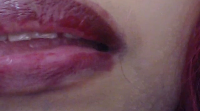 Fetish Clips And Beyond Applying Red Lipstick Pucker Up 00000