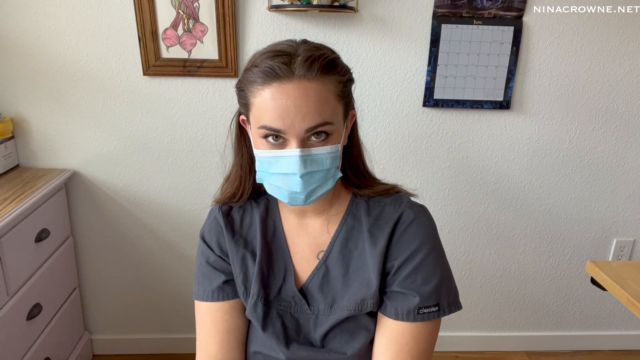 Nina Crowne - Nurse Wears Gas Mask _ Cums with You 00002