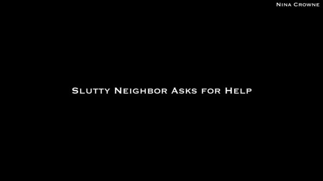 Nina Crowne - Slutty Neighbor Asks for Help Audio 00015