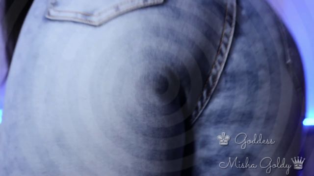 Watch Online Porn – The Goldy Rush – You Are Totally Addicted To My Ass In Jeans And My Ass Scent – Mistress Misha Goldy – Russianbeauty (MP4, FullHD, 1920×1080)