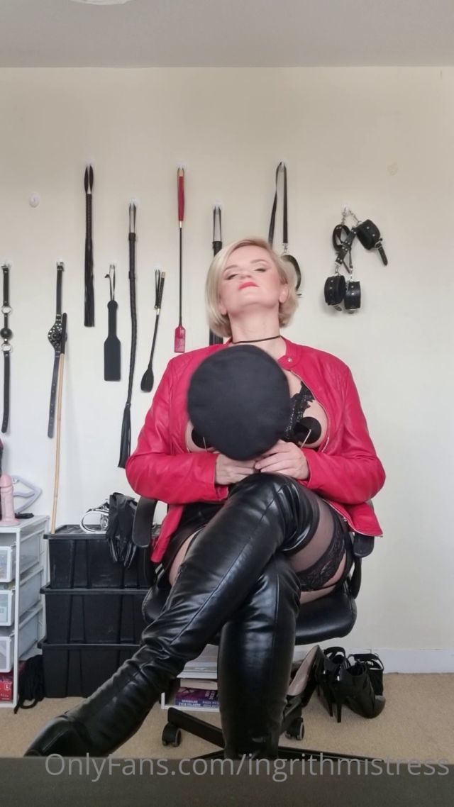 Mistress Ingrith -  Worship My Curves... You Can Watch But Don