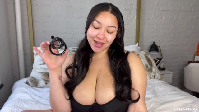 Queenvixoxo - Caged and Cucked by your mean Girlfriend 00001