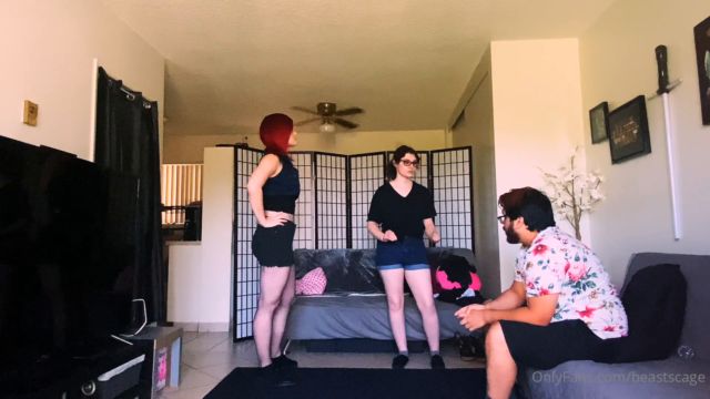 Watch Online Porn – Beastcage Ballbusting – Two girls found a guy and decided to punish his balls (MP4, FullHD, 1920×1080)