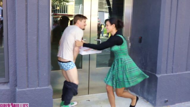 Girls Bullies - Penny Barber - Sidewalk Pantsing And Wedgies 00006