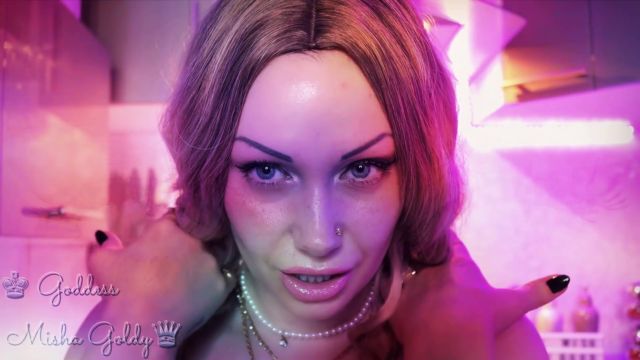 The Goldy Rush - You Love To Pay To Be Told To Sniff And Jerk! Eye Contact _ Asmr & Special Effects - Mistress Misha Goldy - Russianbeauty 00007