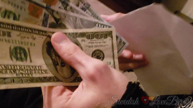 Watch Online Porn – Swedish Lovebirds – chastity slave presents Us with big tribute and gets slapping and foot worship as reward (MP4, FullHD, 1920×1080)