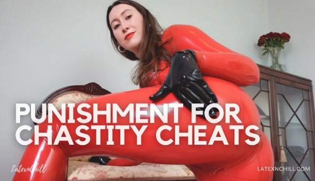 1LATEXnCHILL Punishment for Chastity Cheats $13.99