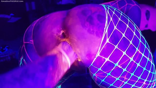 SashaLynne UV boygirl fisting toyfucking anal pussy DP 00008