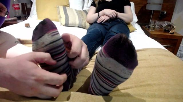 MistressMStudios – Foot Tickling in Socks 00001