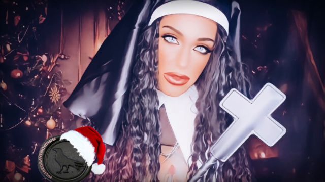 MistressRavenFD - STROKE TO SANTA RELIGIOUSLY 00000