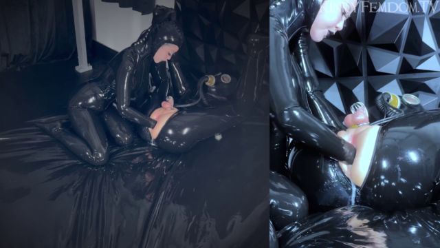 Maz Morbid Fetish Latex Gas Mask Double Anal Fisting 1080p ft Mistress Patricia Maz Morbid $17.99 00004