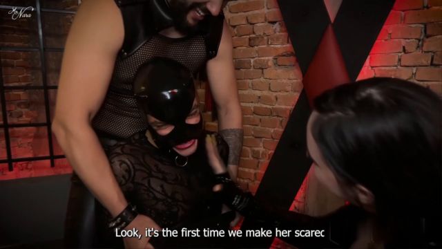 Mistress Nara Neveu - Nara Hex and Spicy Candy tag team to break a crossdresser brats spirity 00008