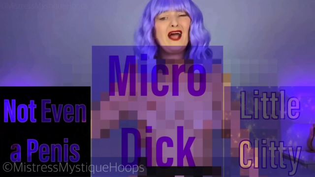 Mistress Mystique - Tiny Dick Tests SPH Small Penis Humiliation 00015