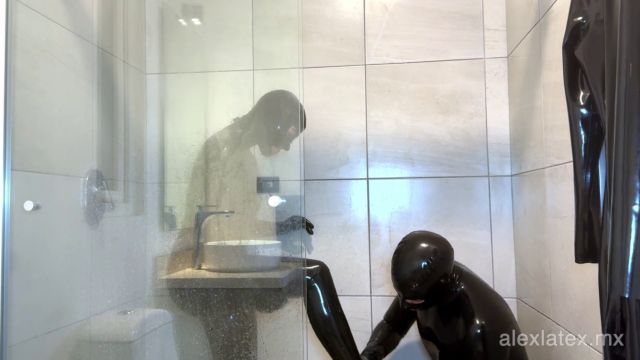 Alex Latex - Shower After Recording with Gloomy Babe 00015
