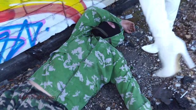 Lady2Fight - Mistress Lora and Mistress Luna - Checking Out The Enemy Part 2 00015