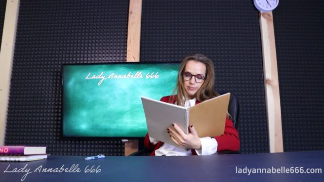 LadyAnnabelle666 - Hello My Student Today A Special Lesson Awaits You Today 00000 LadyAnnabelle666 - Hello My Student Today A Special Lesson Awaits You Today 00000