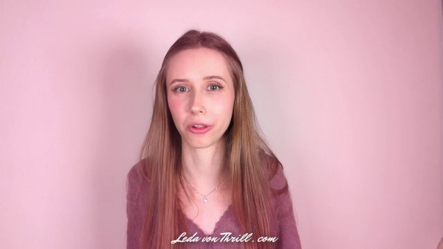 Leda von Thrill Pss Control Challenge - Edging with Full Bladder - Pe Play Task JOI - Verbal Humiliation $19.99 00015