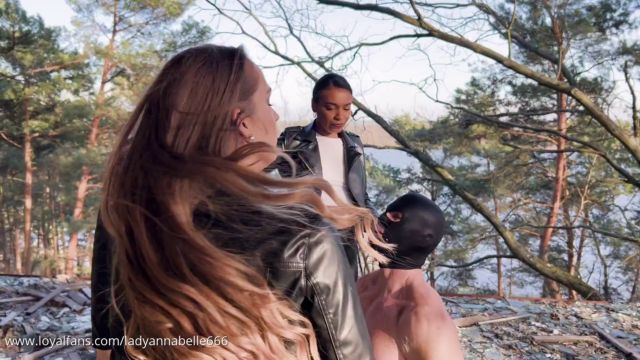 LadyAnnabelle666 - Urbex Training With One Pathetic Slave 00002