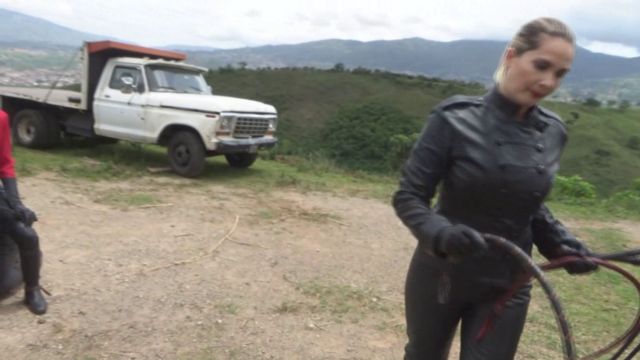 Latin Beauties In High Heels - Inferno 2 Bullwhipping At The Hell - Goddess Jo 00003