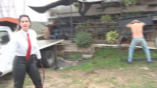 Latin Beauties In High Heels - Training Day On The Farm - Goddess Joanna 00003