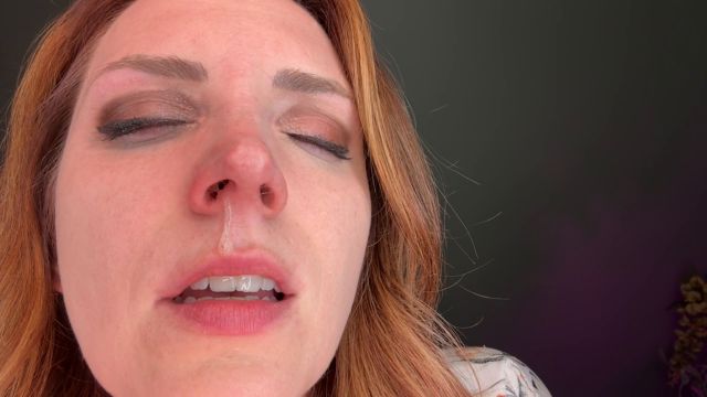 SneezeGoddess - Snotty Pignose Sneezes 00014